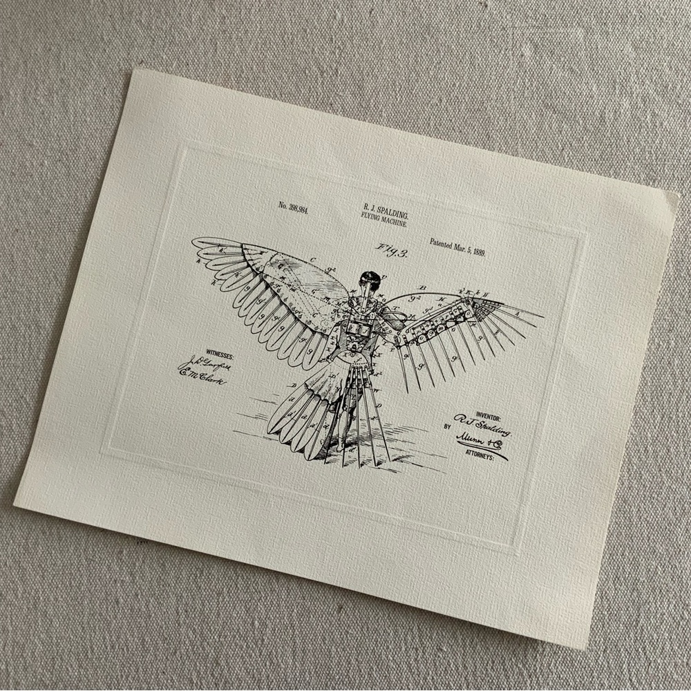 Flying Machine Print - Picture 3 of 7